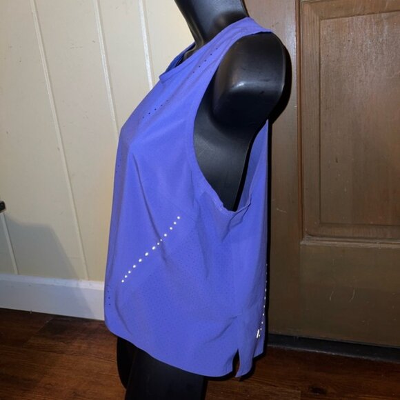 Lululemon Athletica Swift Ventilated Purple Indigo Tank Top Size 8 - Picture 4 of 13